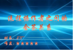 【E9】流程操作者之间的会签关系